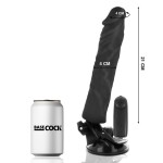 BASECOCK - REALISTYCZNY WIBRATOR PILOT ZDALNEGO STEROWANIA 21 CM -O- 4 CM